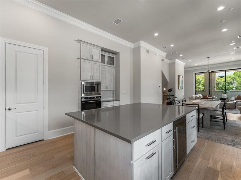 Furnished interior view inside a new home in , Irving (Image 29).