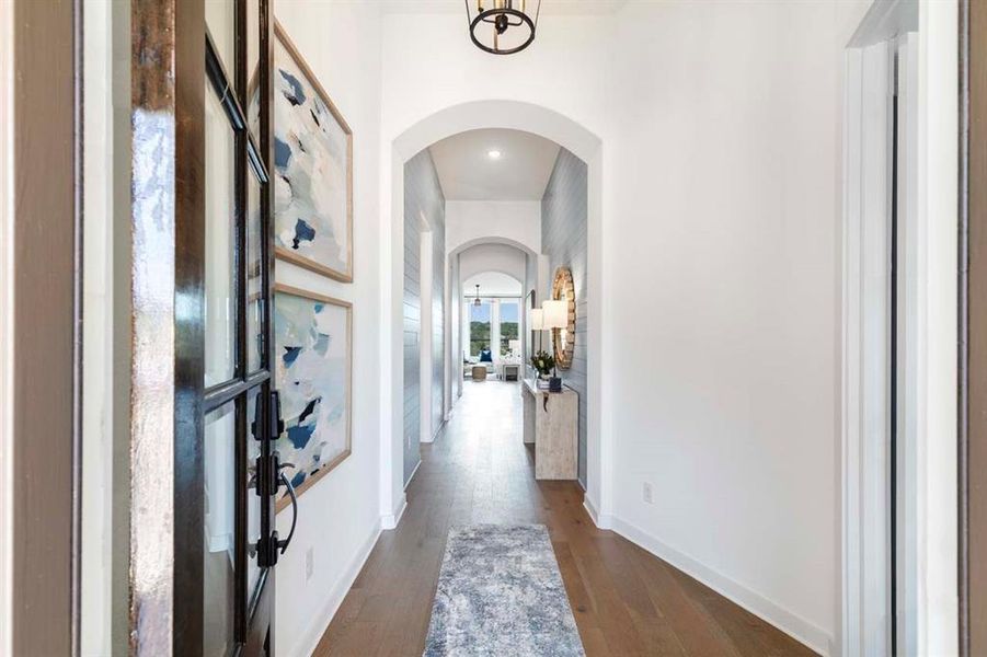 Furnished interior view inside a new home in Tavolo Park, Fort Worth (Image 25). Furnished interior view inside a new home in Tavolo Park, Fort Worth (Image 25).