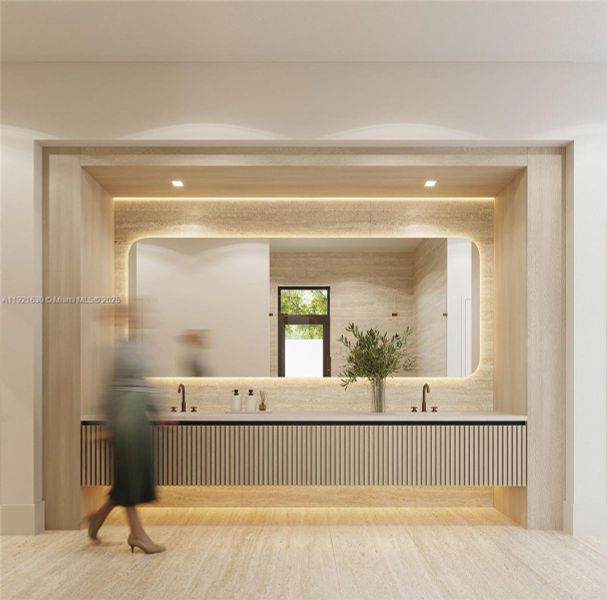 Furnished interior view inside a new home in , Pinecrest (Image 10).