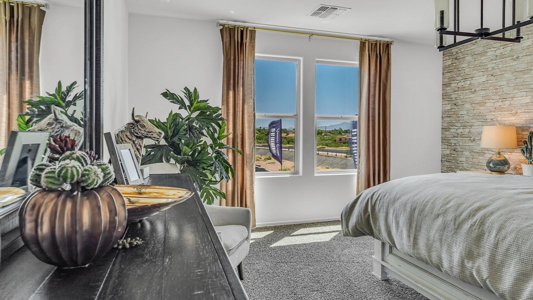 Furnished interior view inside a new home in Blackhawk, Tucson (Image 38).