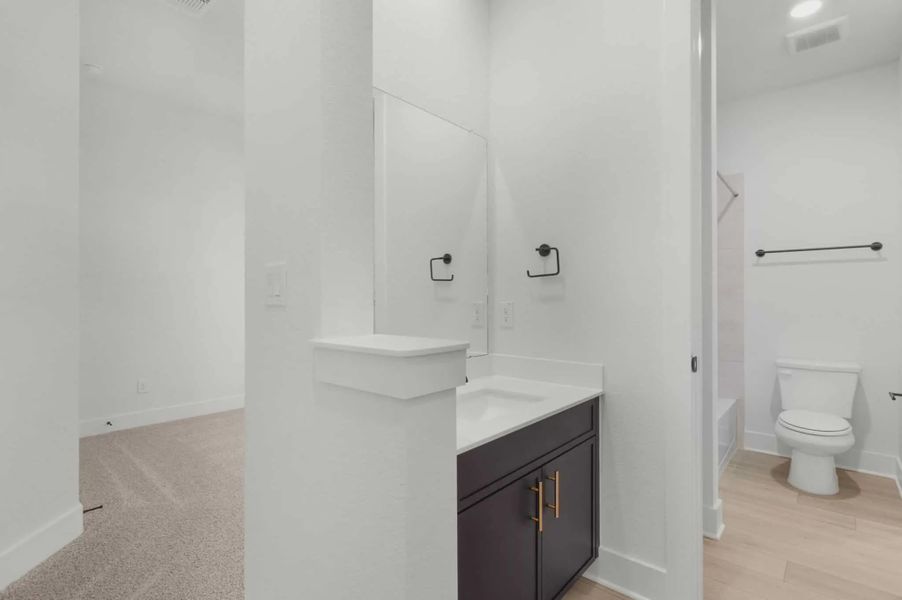 Furnished interior view inside a new home in Broken Oak, Georgetown (Image 15).