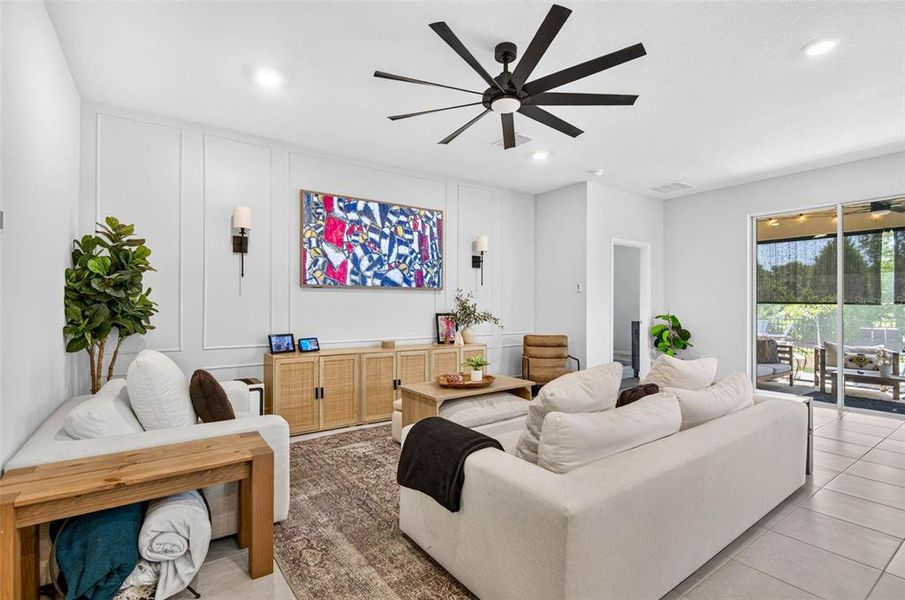 Furnished interior view inside a new home in Bella Lago, Parrish (Image 8).