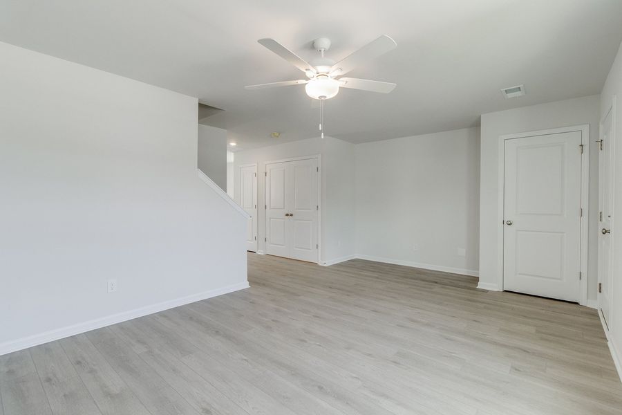 Spacious, unfurnished interior of a new home in Padgett Commons, Hopkins (Image 16). Spacious, unfurnished interior of a new home in Padgett Commons, Hopkins (Image 16).