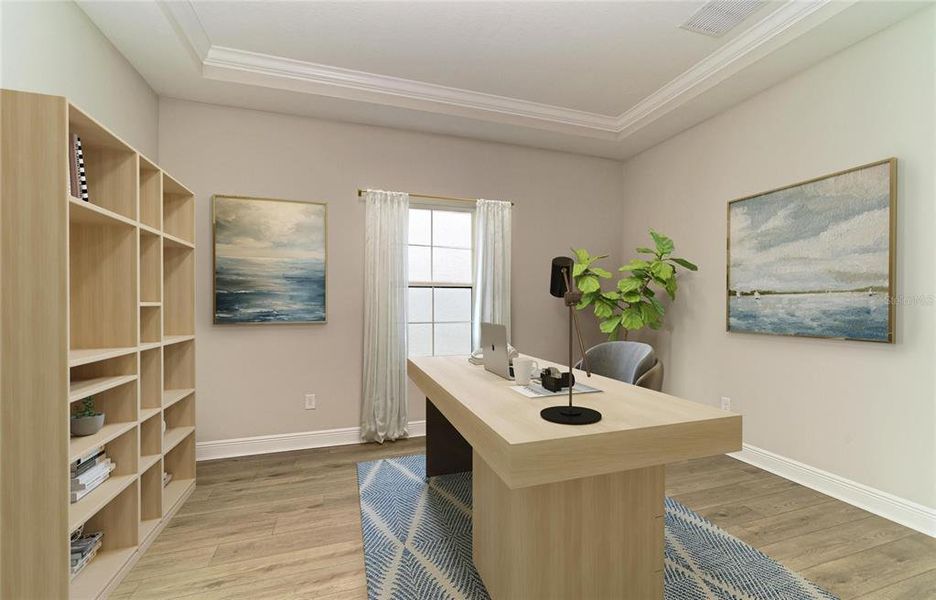 Furnished interior view inside a new home in Hawkstone, Lithia (Image 5).