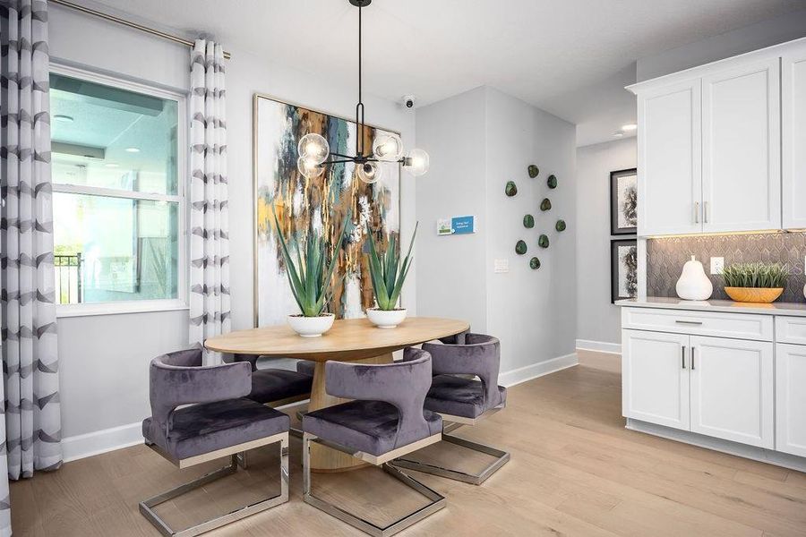 Furnished interior view inside a new home in Wolf Lake Ranch, Apopka (Image 39).
