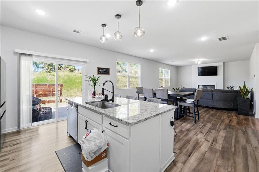Furnished interior view inside a new home in , Lawrenceville (Image 11).