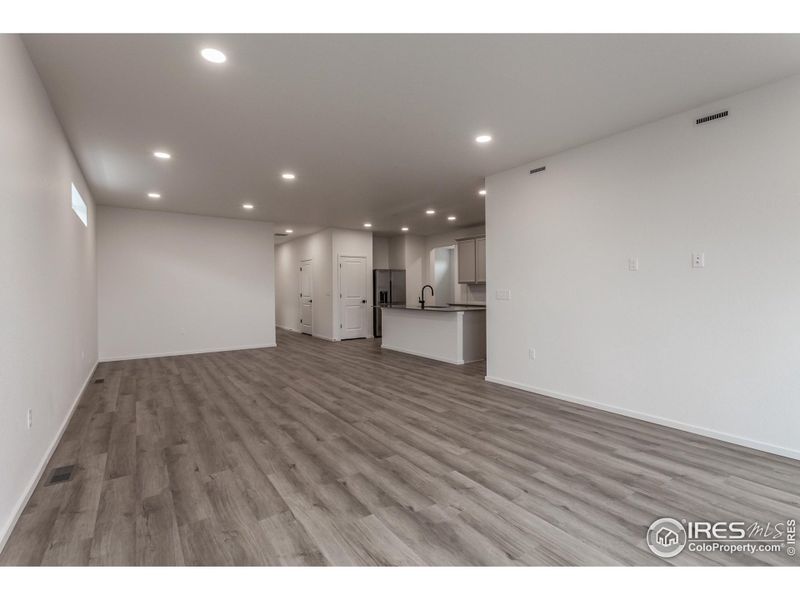 LIVING ROOM AND DINING ROOM