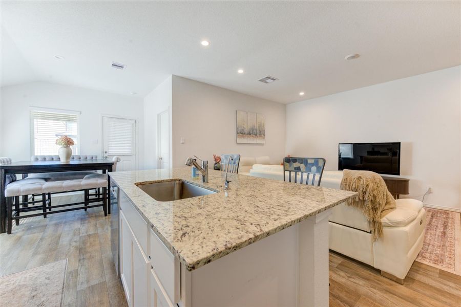 Furnished interior view inside a new home in , Fulshear (Image 38).