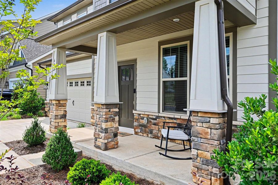 Exterior details and patio area of a home in , York (Image 3).