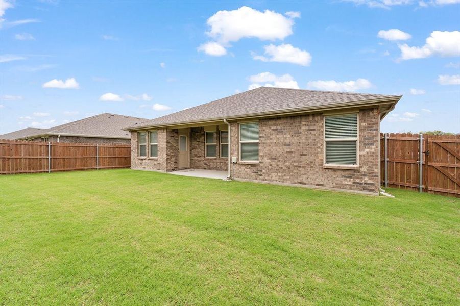 Exterior details and patio area of a home in , Cleburne (Image 20). Exterior details and patio area of a home in , Cleburne (Image 20).