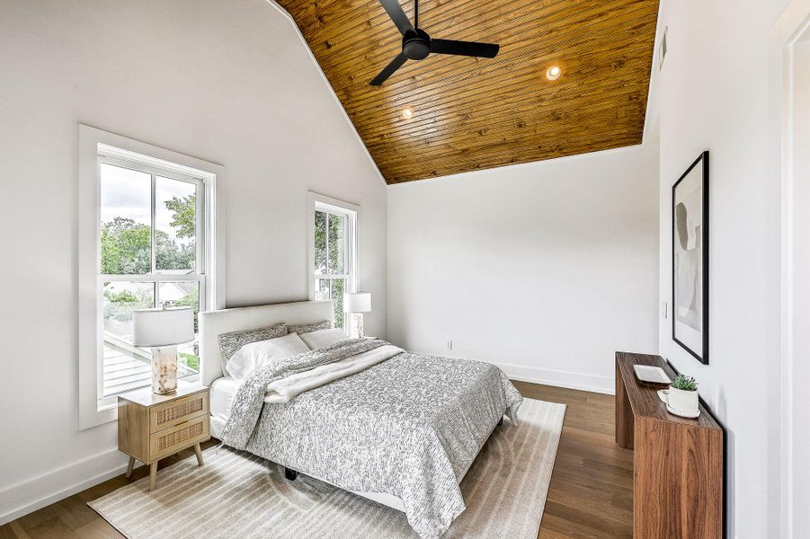 Furnished interior view inside a new home in , Charleston (Image 5).