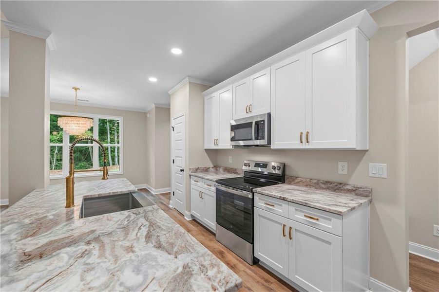 Furnished interior view inside a new home in , Nicholson (Image 7).