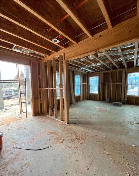 In-progress construction of a new home in , Fayetteville, GA (Image 5).