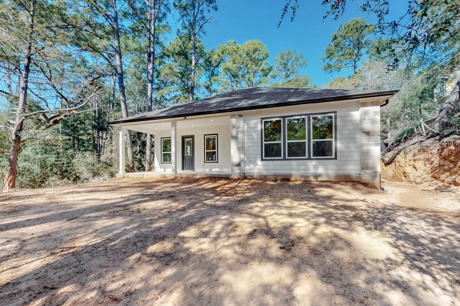 Exterior details and patio area of a home in , Bastrop (Image 22). Exterior details and patio area of a home in , Bastrop (Image 22).