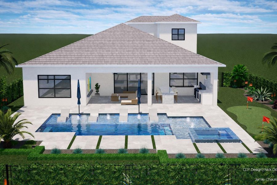 Proposed Pool & Outdoor Space Proposed Pool & Outdoor Space