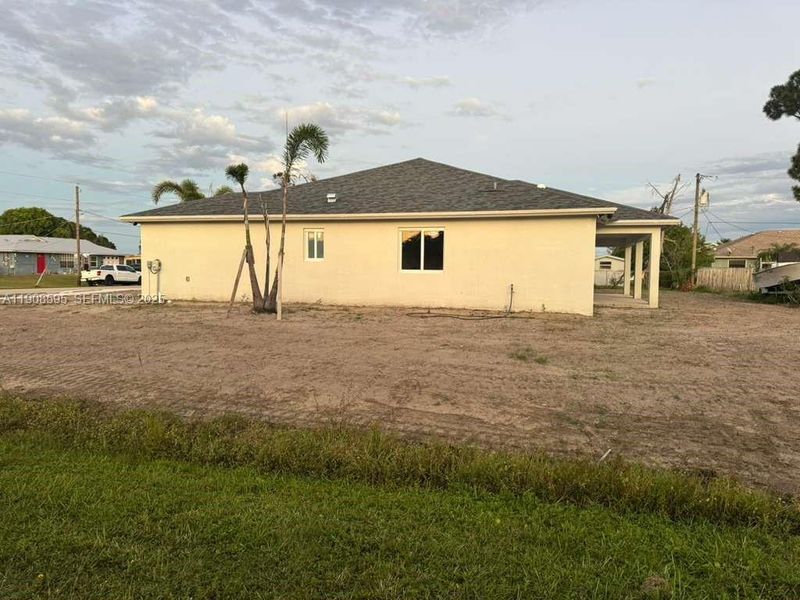 SIDE OF STRUCTURE