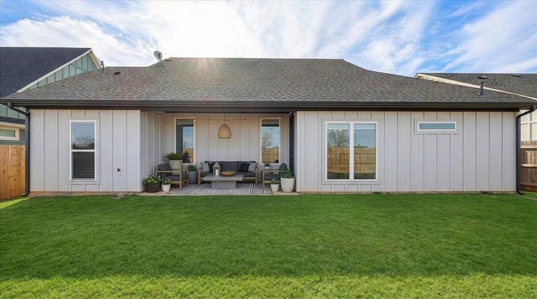 Exterior details and patio area of a home in , Tolar (Image 24). Exterior details and patio area of a home in , Tolar (Image 24).