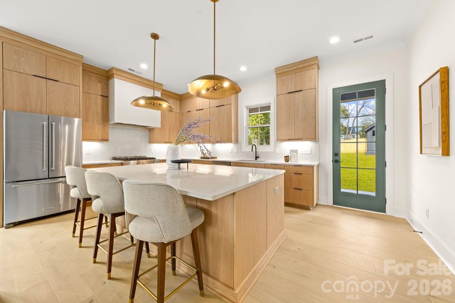 Furnished interior view inside a new home in , Charlotte (Image 38).