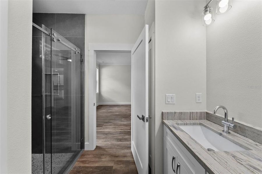 Furnished interior view inside a new home in , Tampa (Image 10). Furnished interior view inside a new home in , Tampa (Image 10).