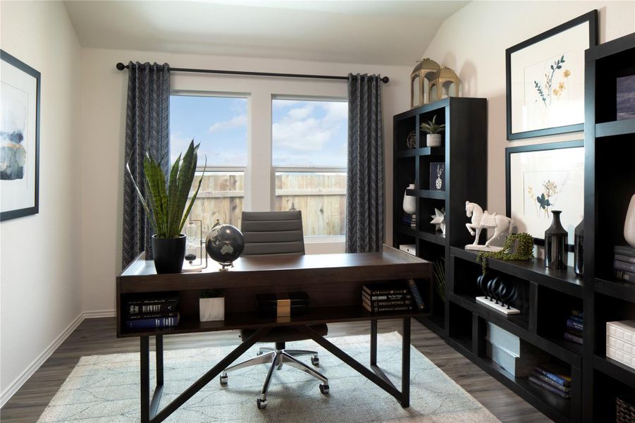 Furnished interior view inside a new home in Woodfield Preserve, Georgetown (Image 12). Furnished interior view inside a new home in Woodfield Preserve, Georgetown (Image 12).