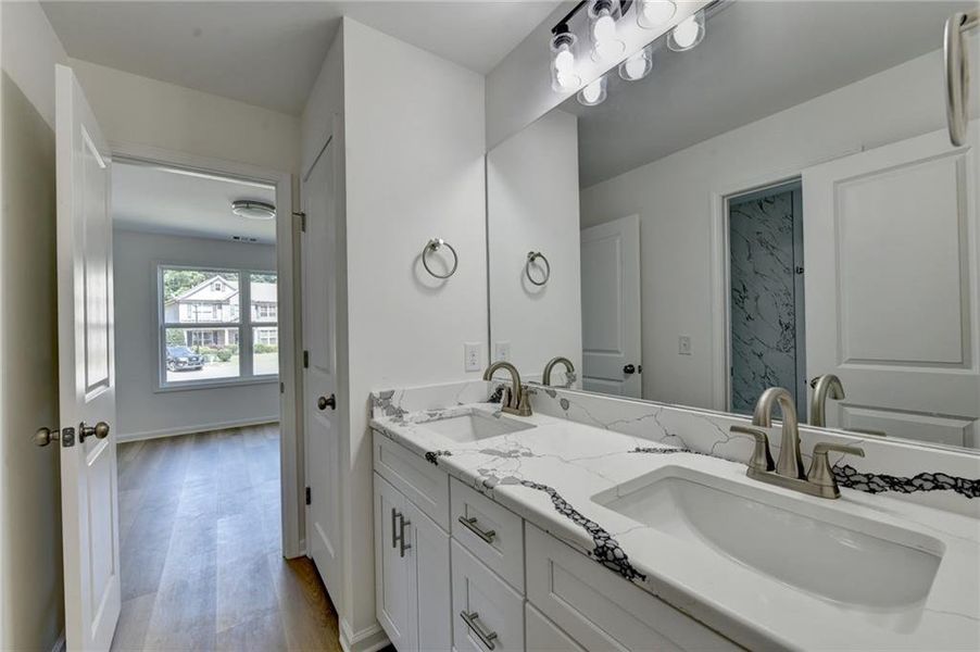 Furnished interior view inside a new home in , Gainesville (Image 31).