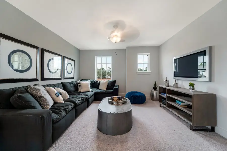 Furnished interior view inside a new home in Bay Creek, Baytown (Image 24).