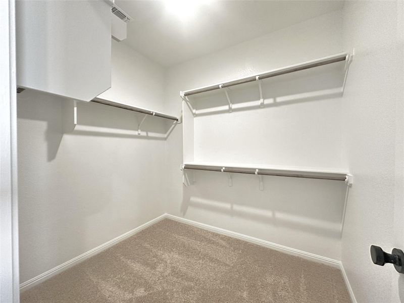 Primary bedroom closet