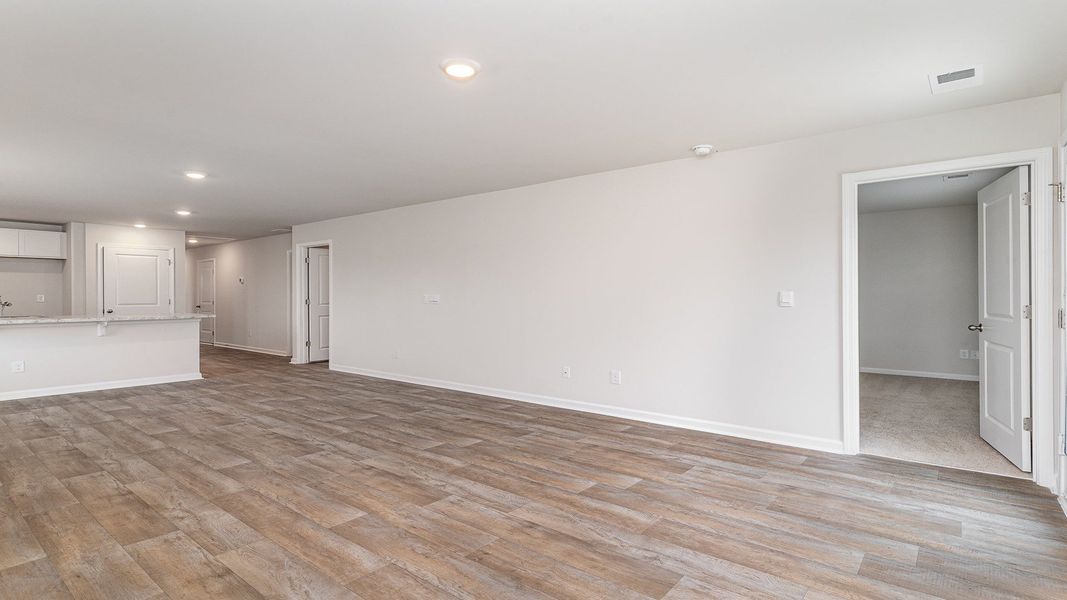 Representative unfurnished interior of a home built from the Cameron by D.R. Horton in Sandpiper Place, Myrtle Beach (Image 14). Representative unfurnished interior of a home built from the Cameron by D.R. Horton in Sandpiper Place, Myrtle Beach (Image 14).