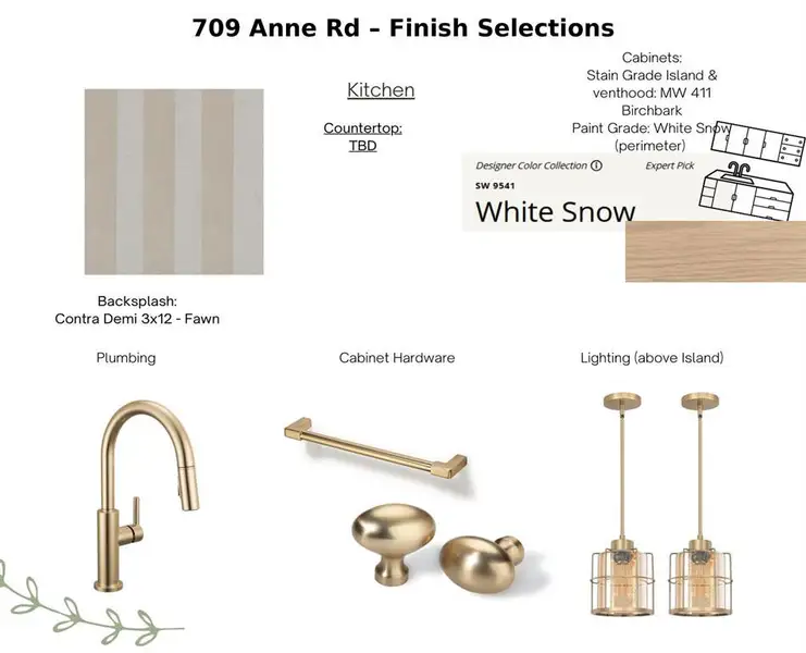 Sample of building materials used in homes in Lincoln Pointe, Van Alstyne (Image 7).