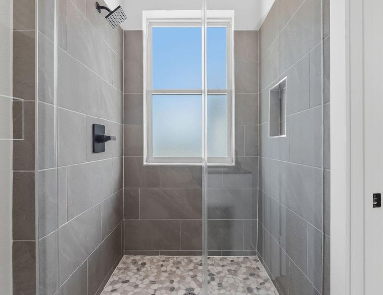 Close-up of interior finishes inside a home in , Houston (Image 12).