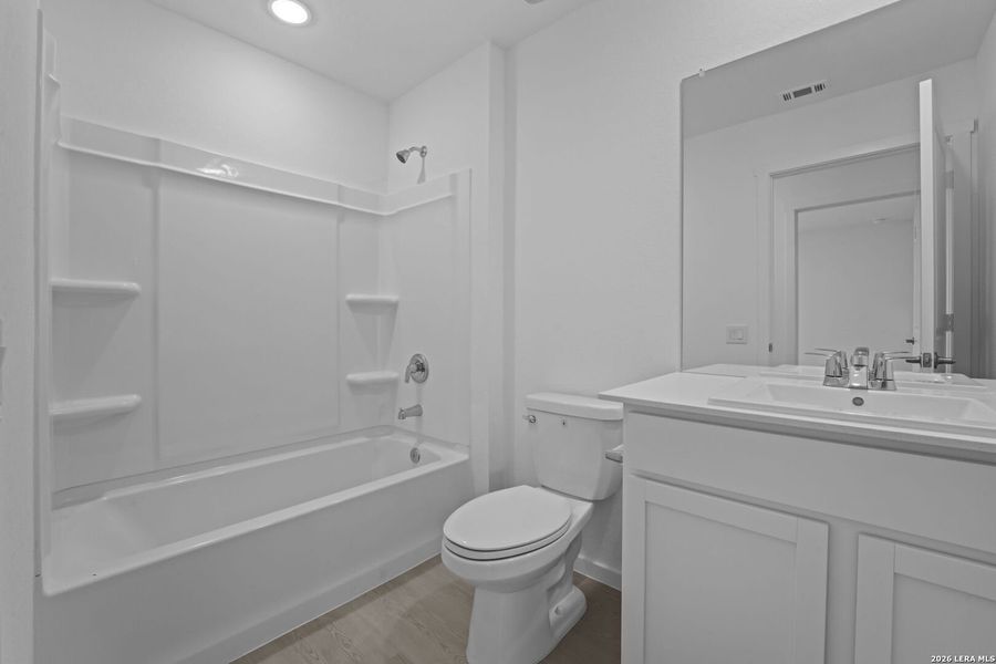 Furnished interior view inside a new home in Valle Sol, San Antonio (Image 7).