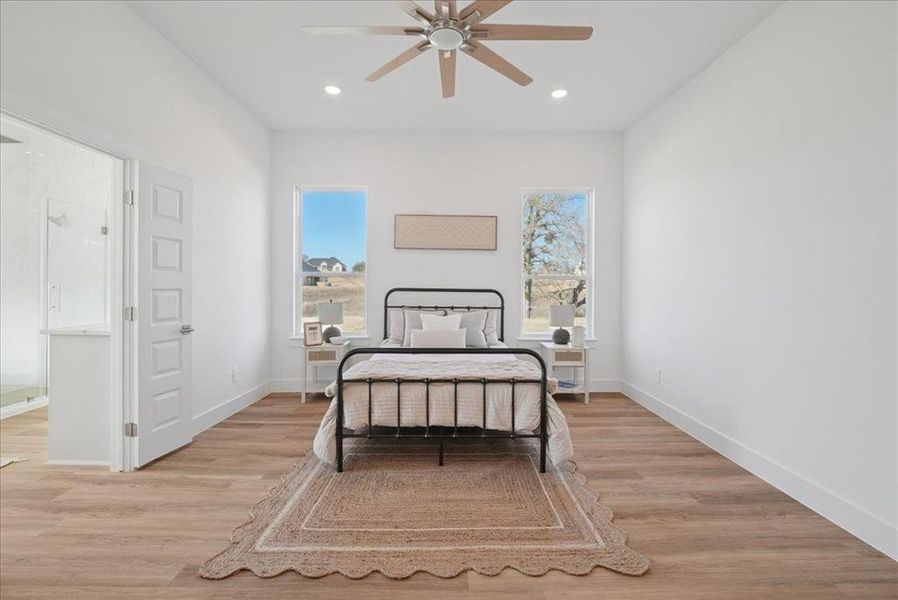 Furnished interior view inside a new home in , Azle (Image 12).