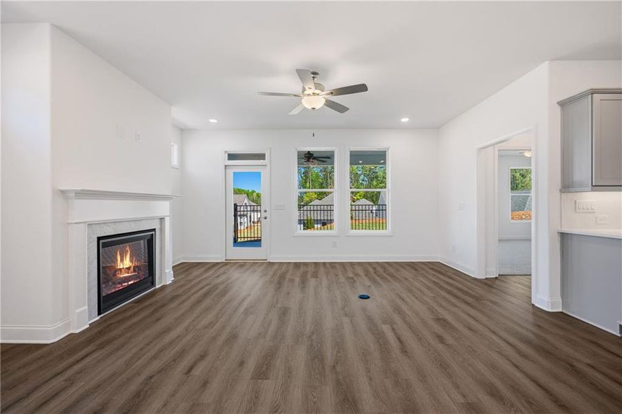 Spacious, unfurnished interior of a new home in Echols Farm, Hiram (Image 11).