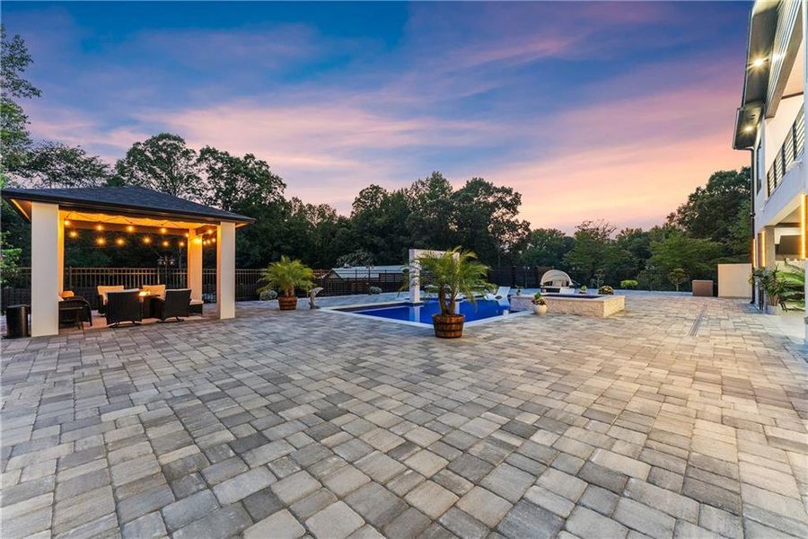 Exterior details and patio area of a home in , Lawrenceville (Image 42).
