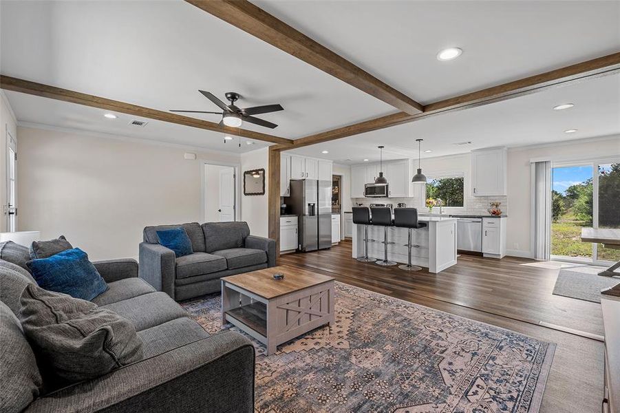 Furnished interior view inside a new home in , Gholson (Image 15). Furnished interior view inside a new home in , Gholson (Image 15).