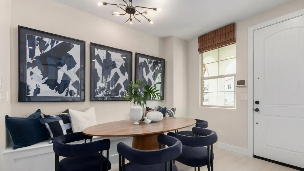 Furnished interior view inside a new home in Flora at Surprise City Center, Surprise (Image 6).