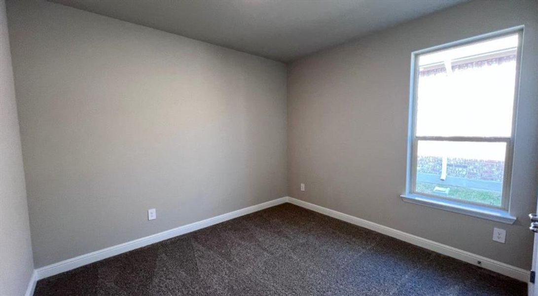 Spacious, unfurnished interior of a new home in Bluestem, Rhome (Image 18). Spacious, unfurnished interior of a new home in Bluestem, Rhome (Image 18).