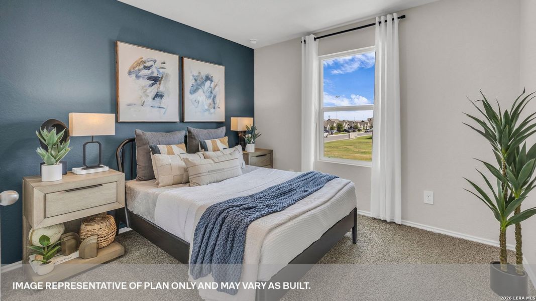 Furnished interior view inside a new home in Swenson Heights, Seguin (Image 16).