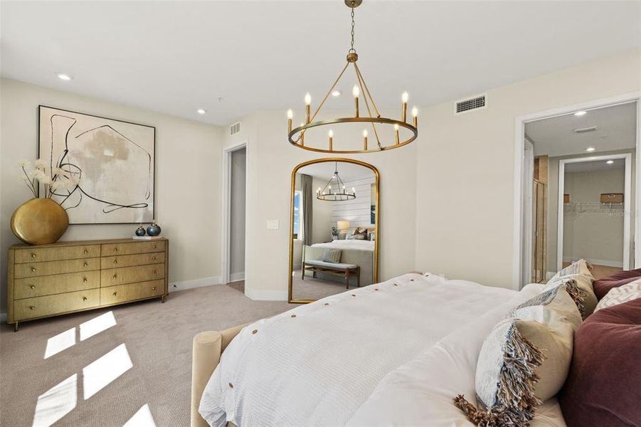 Furnished interior view inside a new home in Wellen Park, Venice (Image 17).