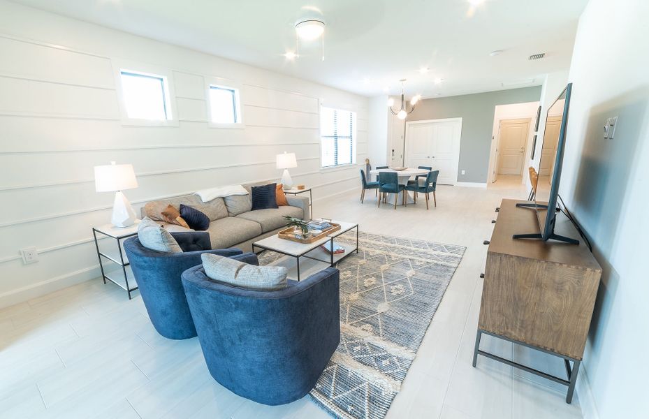 Lots of windows, a great feature in a new construction home