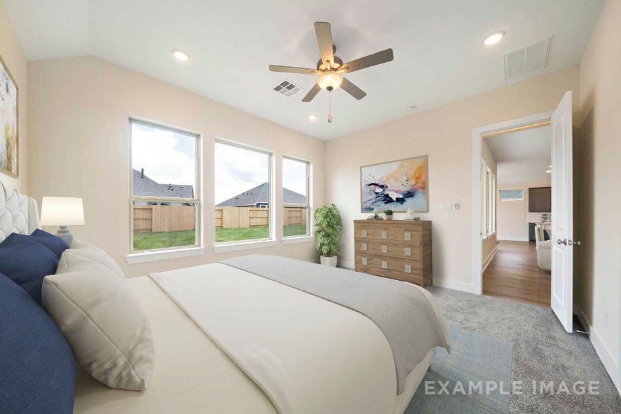 Representative furnished interior of a home built from the The Diana by Davidson Homes LLC in Lago Mar, Texas City (Image 7).
