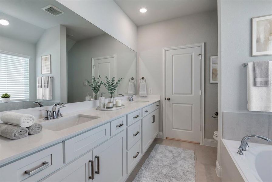 Furnished interior view inside a new home in , Princeton (Image 10).