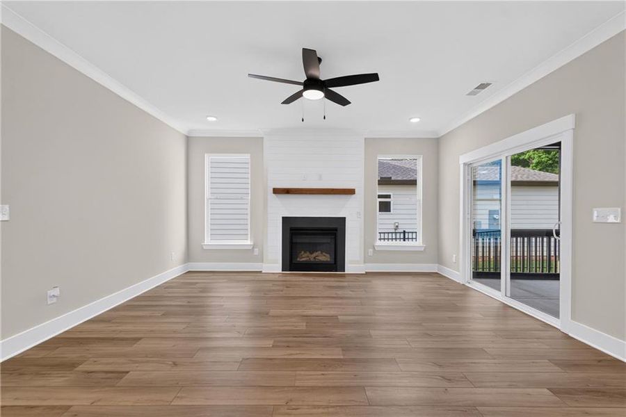 Spacious, unfurnished interior of a new home in Marble Tree, Ball Ground (Image 35).