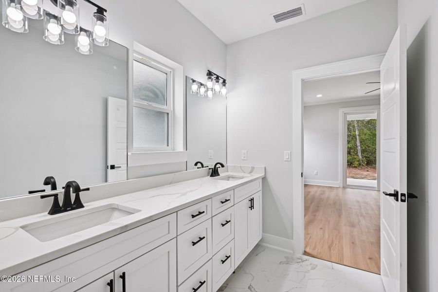 Furnished interior view inside a new home in , Fernandina Beach (Image 16).