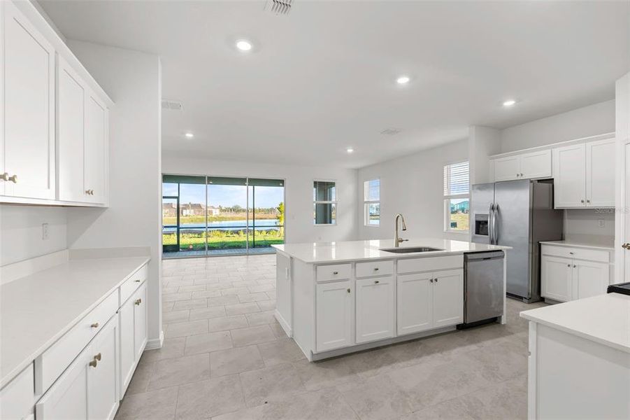 Furnished interior view inside a new home in Rye Ranch, Parrish (Image 5).