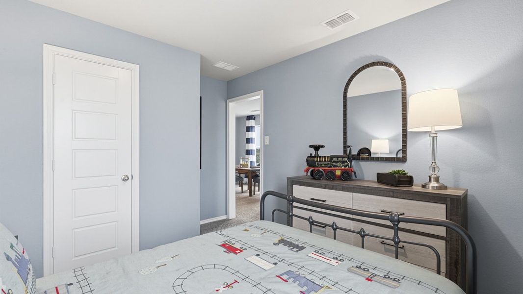 Furnished interior view inside a new home in Longhorn Estates, Fort Worth (Image 10).