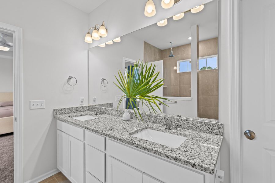 Furnished interior view inside a new home in , Charleston (Image 38).