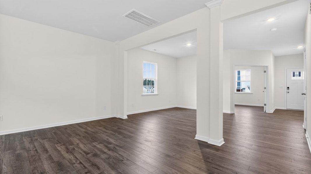 Spacious, unfurnished interior of a new home in Gretchen Pines, West End (Image 17).