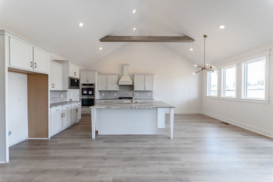 Furnished interior view inside a new home in Aden Woods, Fairview (Image 5). Furnished interior view inside a new home in Aden Woods, Fairview (Image 5).