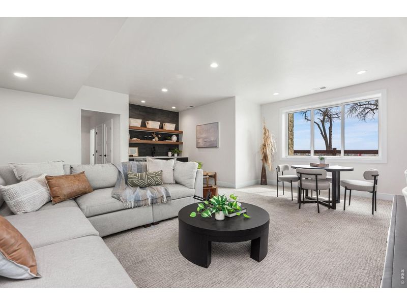 Furnished interior view inside a new home in , Timnath (Image 29).